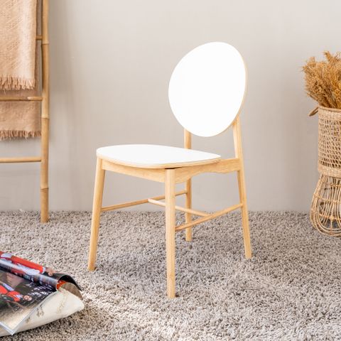  Ghế Ăn Gỗ Cao Su Tự Nhiên MOHO VIBORG 601 